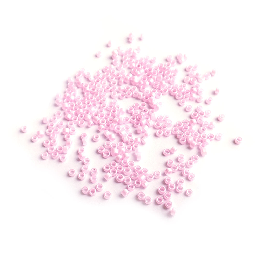 Glass Seed Beads Duo, 2mm, Magenta & Pink, about 750 beads