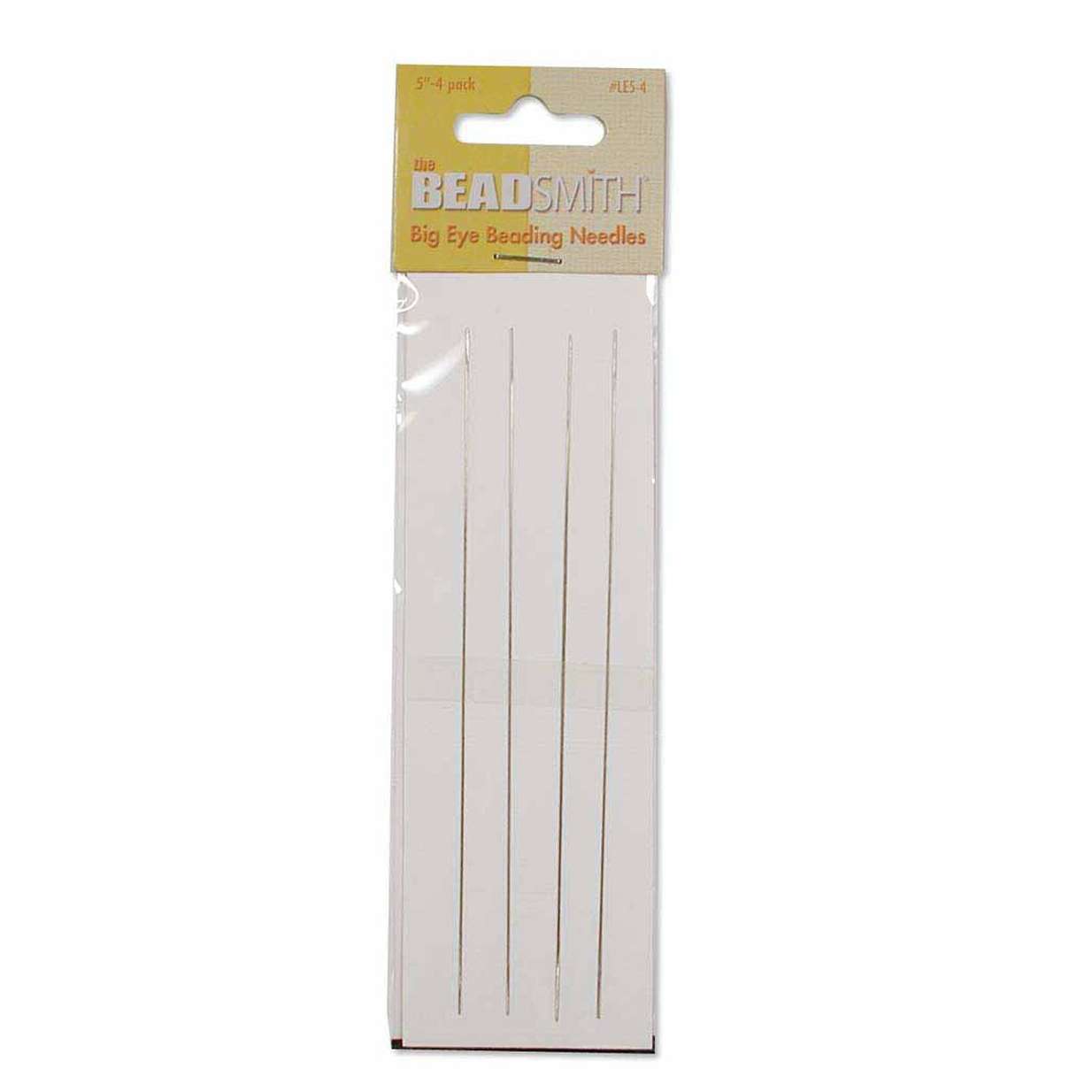 Large Eye Needle 5", 4 pack