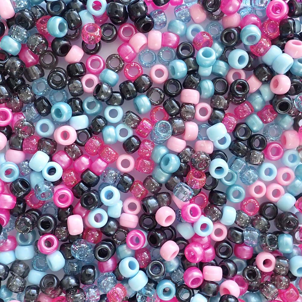 confetti pop pony bead mix