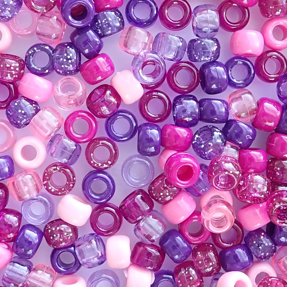 wild berry mix pony beads