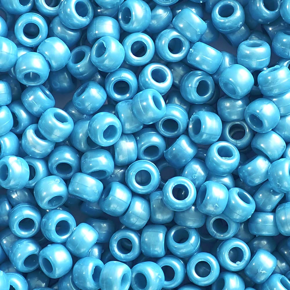 turquoise pony beads