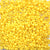 Daffodil Yellow Opaque Plastic Pony Beads 6 x 9mm, 500 beads