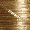 S'getti Plastic Cord (non-stretch), Gold Glitter, 1.8mm Thick, 150 feet