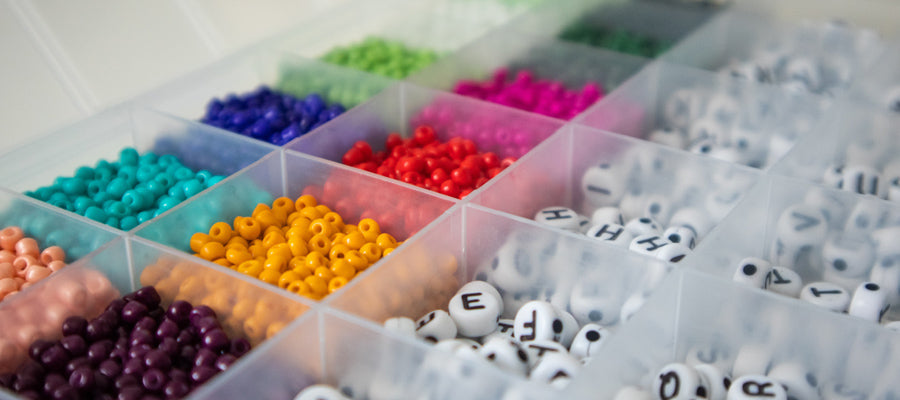 How to Make Beaded Name Bracelets*