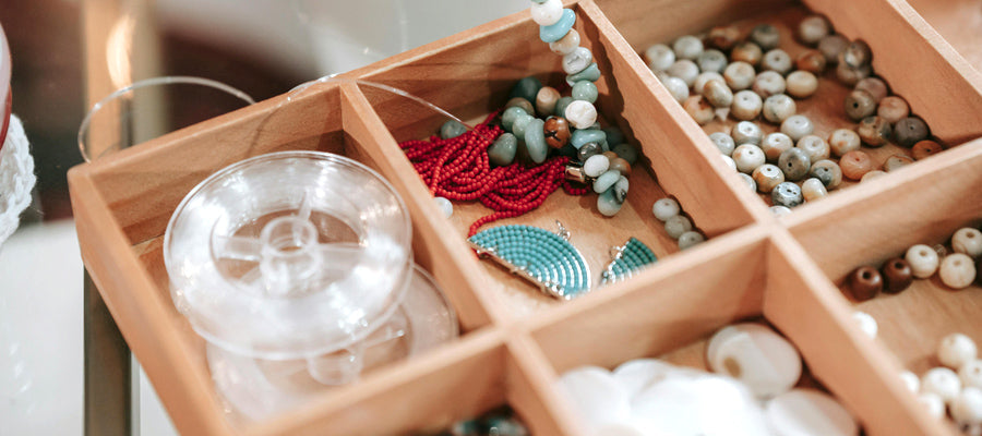 bead storage tray