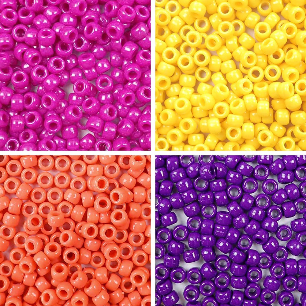 Pony Beads Single Colors