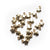 Small Solid Star Charms, Gold Tone 8.5mm, about 20pcs