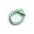 Heishi Polymer Clay Beads, 6mm, Pale Mint Green, 1 strand