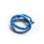 Heishi Polymer Clay Beads, 6mm, Blue Shimmer, 1 strand