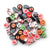 Halloween Mix Polymer Clay Beads, Random Mix, 50 beads