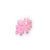 Pink Crackle Plastic Beads, 8mm, about 25 beads