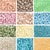 Boho Beach Romance 12 Color Kit, Plastic Pony Beads 6 x 9mm, 1800 Beads