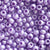 Light Purple Pearl Plastic Faceted Pony Beads 6 x 9mm, 500 beads