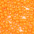 Orange Opaque Plastic Pony Beads 6 x 9mm, 500 beads