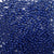 Navy Blue Opaque Plastic Pony Beads 6 x 9mm, 500 beads