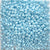 Blue Cloud Opaque Plastic Pony Beads 6 x 9mm, 150 beads