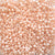 Light Peach Pearl Plastic Pony Beads 6 x 9mm, about 100 beads