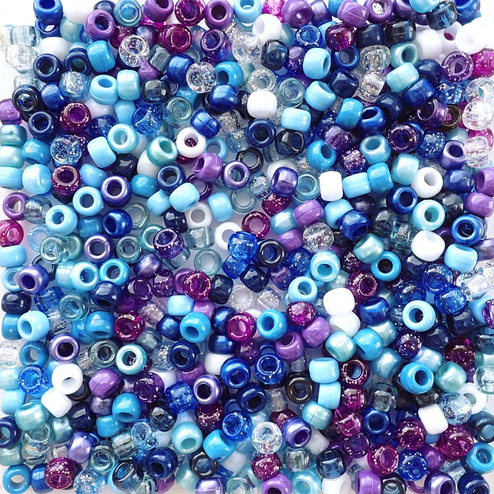 majestic sky pony bead mix