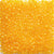 Golden Sun Glitter Plastic Pony Beads. Size 6 x 9 mm. Craft Beads.