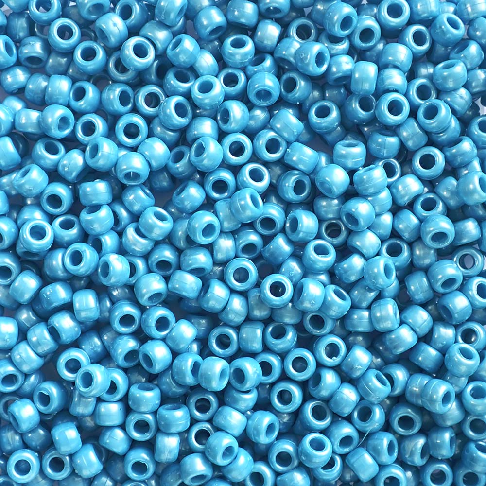 turquoise pony beads