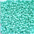 Seafoam Opaque Plastic Pony Beads 6 x 9mm, 500 beads