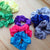 3 Pack Small Satin Scrunchies, Random Mystery Colors