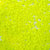 6 x 9mm plastic pony beads in neon yellow