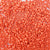 6 x 9mm plastic pony beads in coral