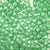 peridot green glitter 6 x 9mm plastic pony beads in bulk