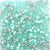 Sea Green Multicolor Mix Plastic Pony Beads 6  x 9mm, 1000 beads