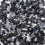 Mystic Black & Gray Mix Plastic Pony Beads 6 x 9mm,1000 beads