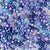 Midnight Sky Mix Plastic Pony Beads 6 x 9mm, 1000 beads