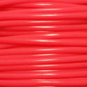 S&#39;getti Plastic Cord (non-stretch), Neon Red, 1.8mm Thick, 150 feet